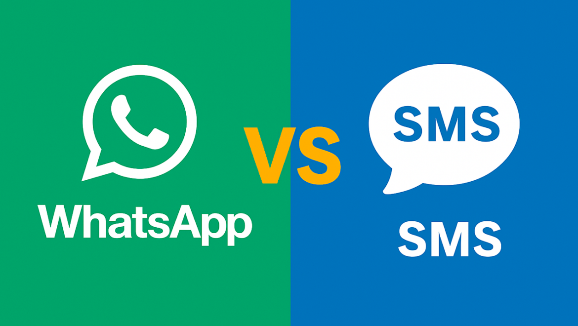WhatsApp x SMS: Qual Estratégia de Envio em Massa é Mais Eficiente para Vender Mais em 2025